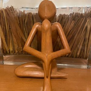 Wooden Handmade Abstract Sculpture